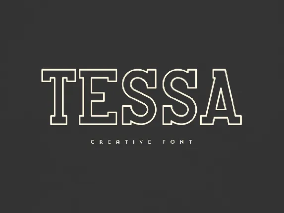 Tessa font