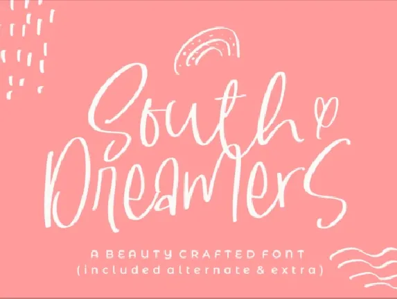 South Dreamers Script font