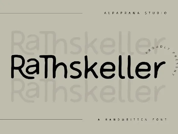 Rathskeller font