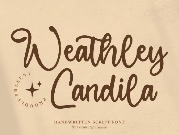 Weathley Candila font