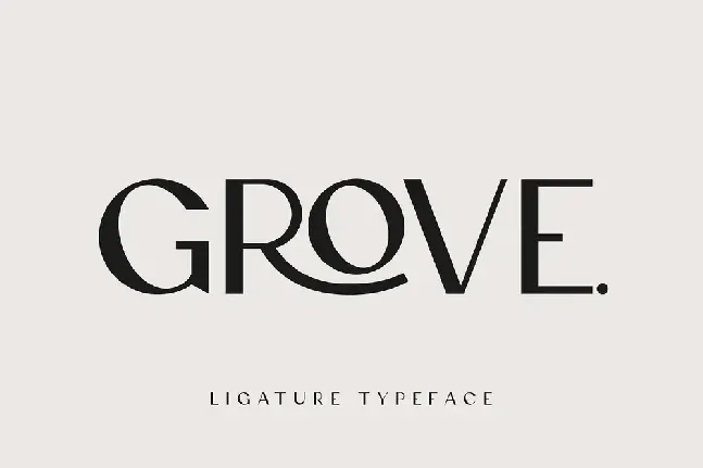 Grove font