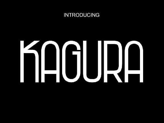 Kagura font