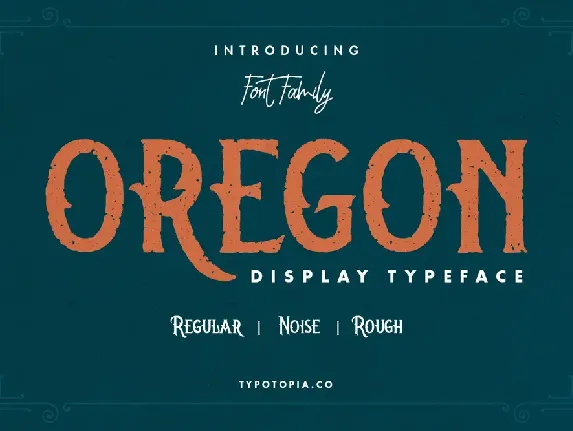 Oregon font