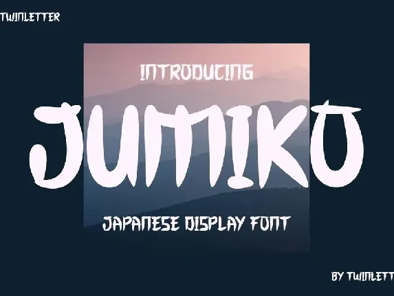 Jumiko font