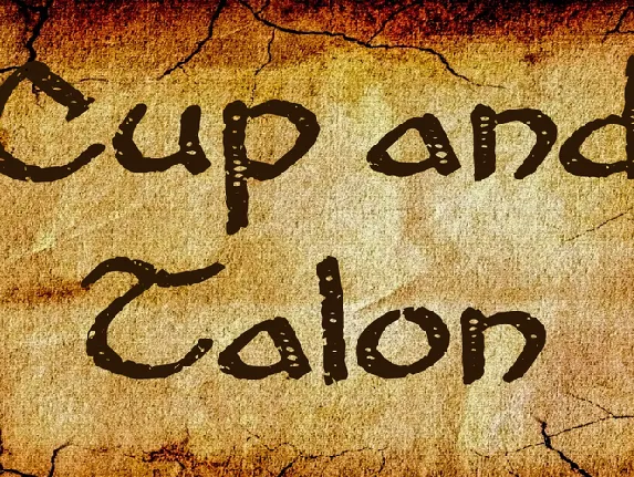 Cup and Talon font