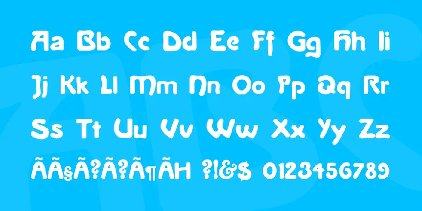 La Negrita font