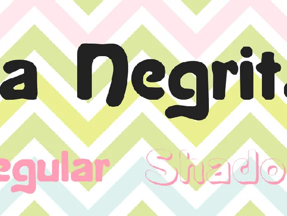 La Negrita font