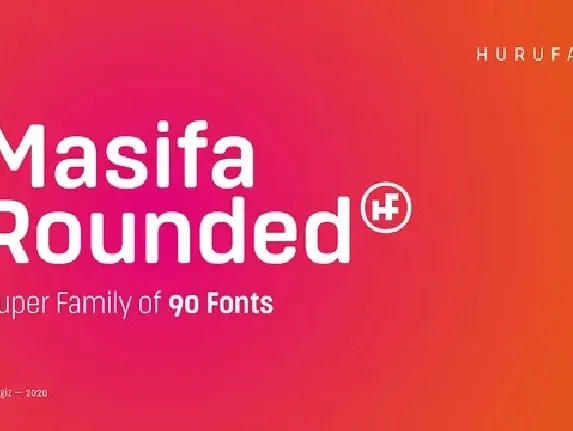 Masifa Rounded Family font