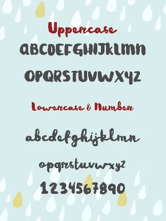 Rainy Day Free font