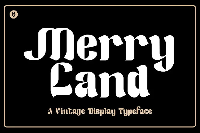 Merry Land font