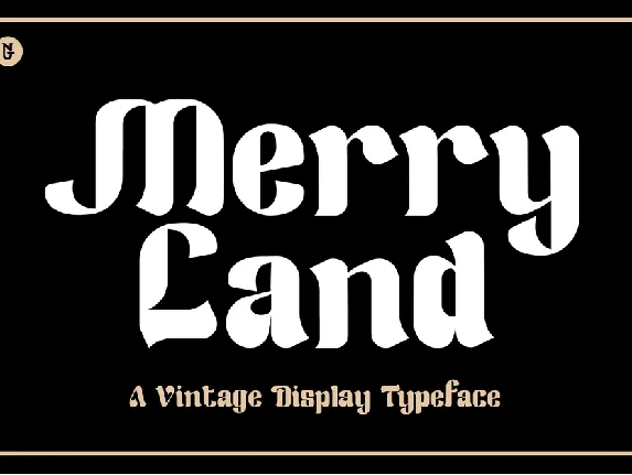 Merry Land font