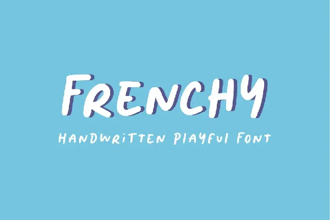 Frenchy font