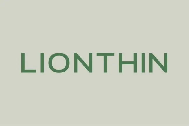 Lionthin font