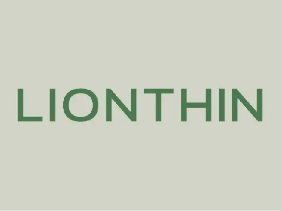 Lionthin font