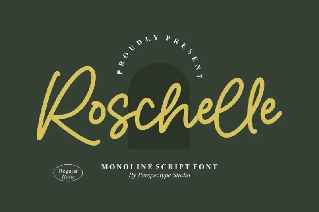 Roschelle font