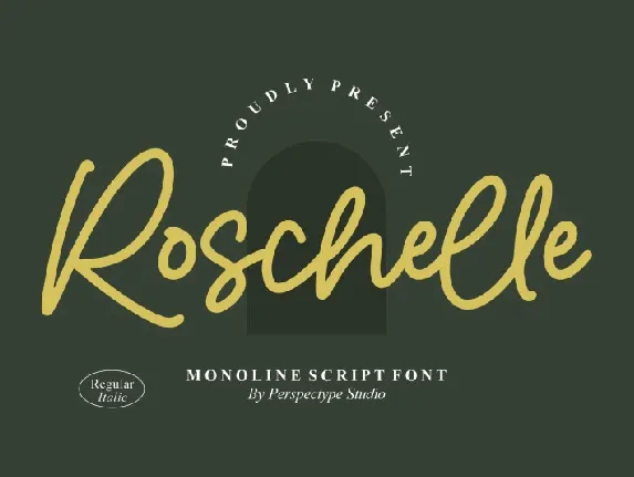 Roschelle font