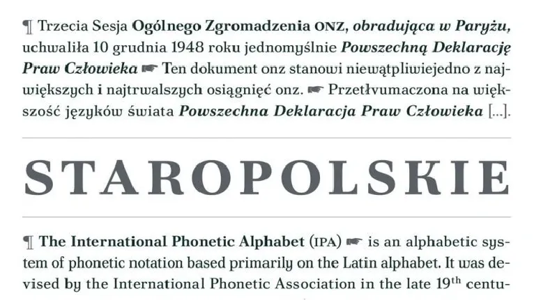 Poltawski Nowy Family font