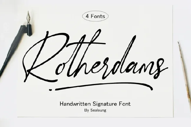 Rotherdams font