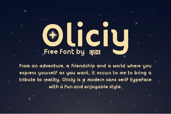 Oliciy font