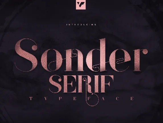 Sonder VP Demo font