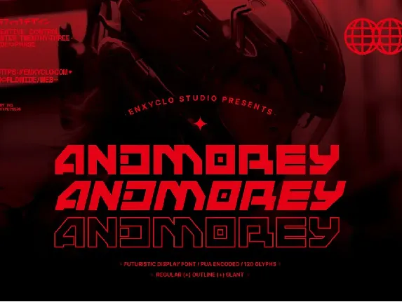 ANDMOREY font