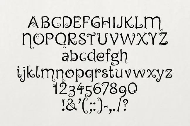 Chyga font