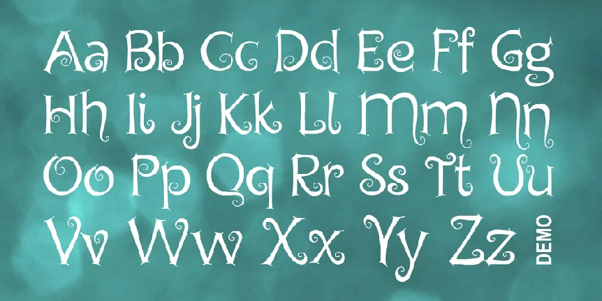 Chyga font