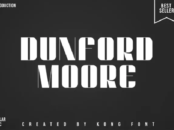 Dunford Moore Display font