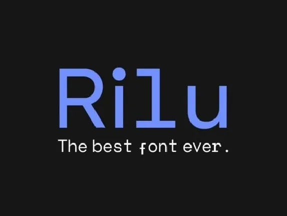 Rilu Family font