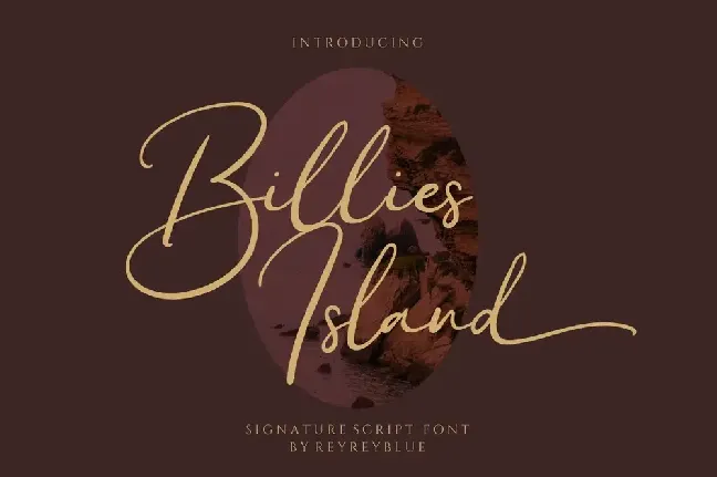 Billies Island font