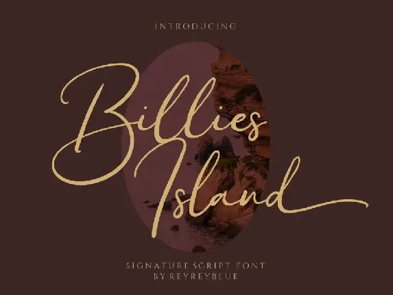 Billies Island font