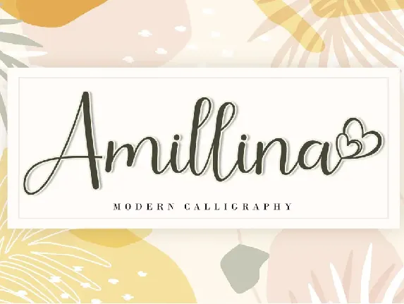 Amillina font