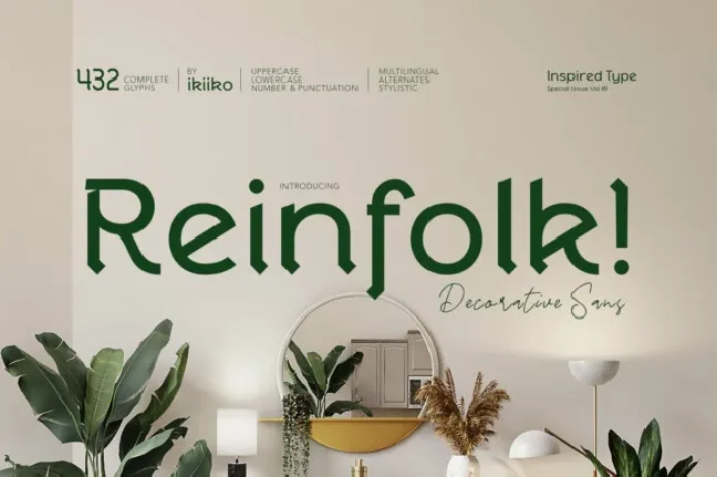 Reinfolk font