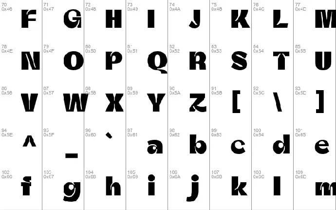 Zt Shago font