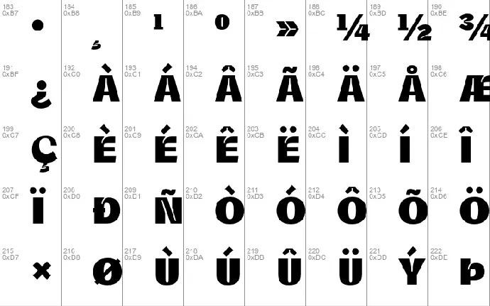 Zt Shago font