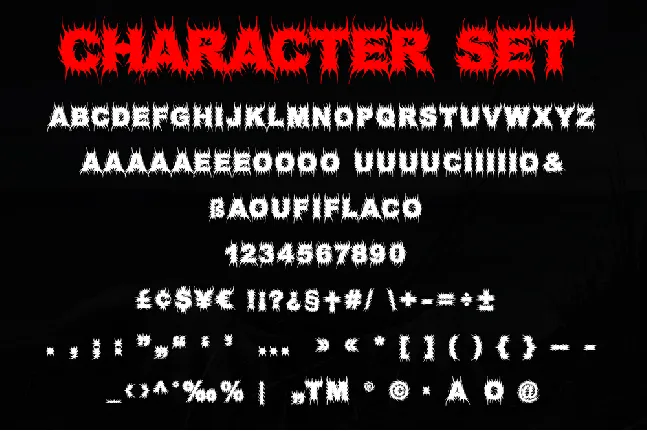 NIGHTCROW font