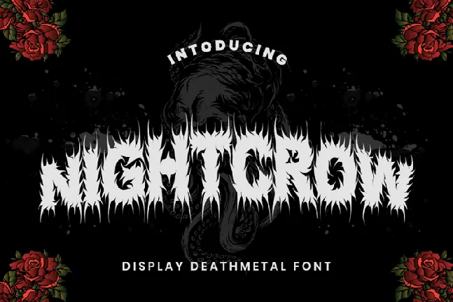 NIGHTCROW font