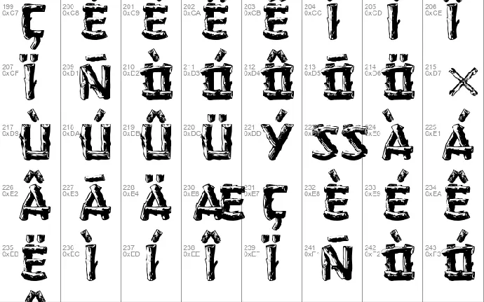 Logger font