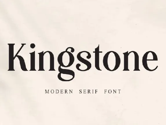 Kingstone Serif font