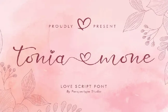 Tonia Mone font