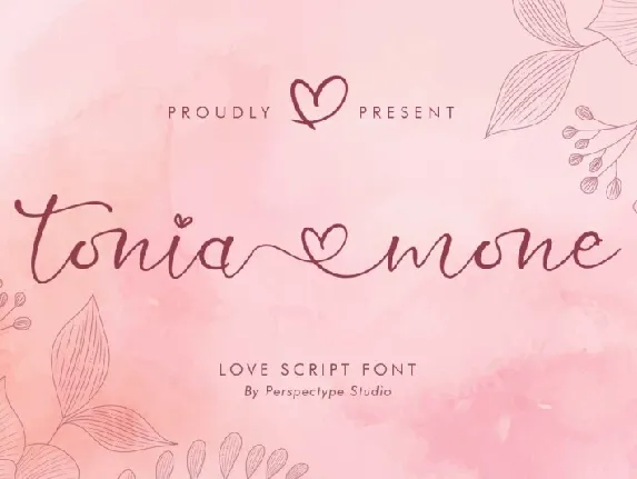 Tonia Mone font