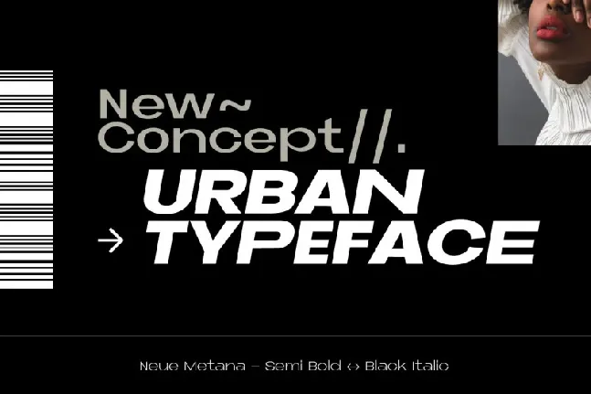 Neue Metana Family font