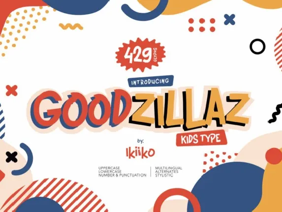 Goodzillaz font