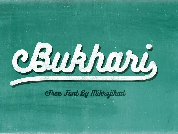 Bukhari Script Free font