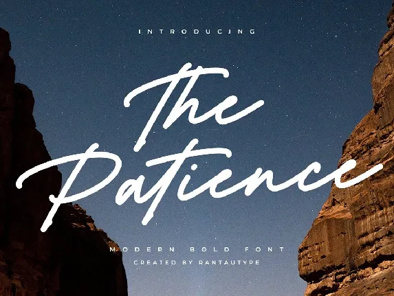 The Patience font