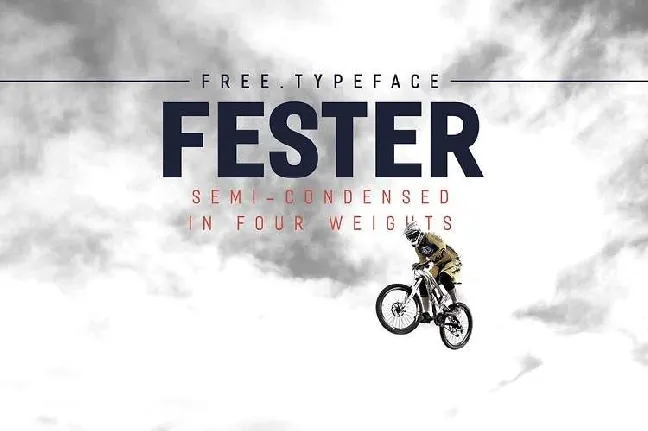 Fester Free font