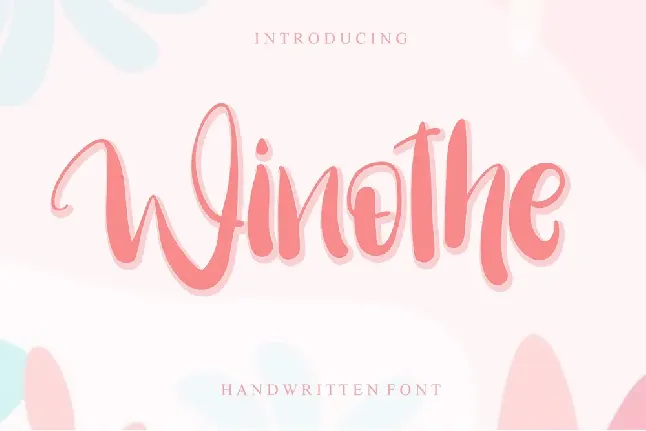 Winothe font