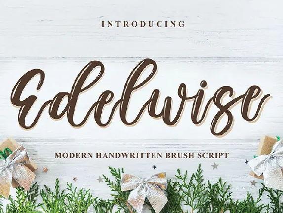 Edelwise font