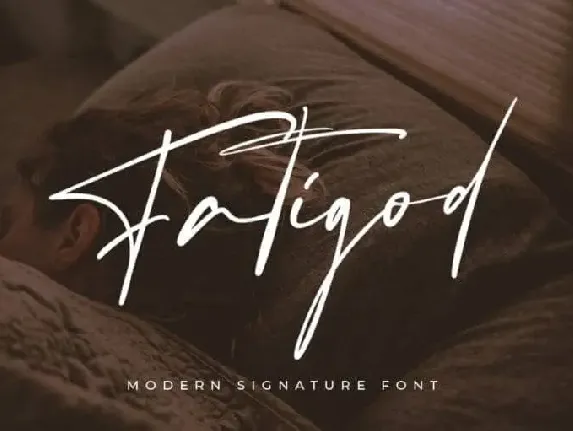 Fatigod Script font