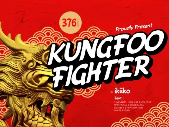 Kungfoo Fighter font